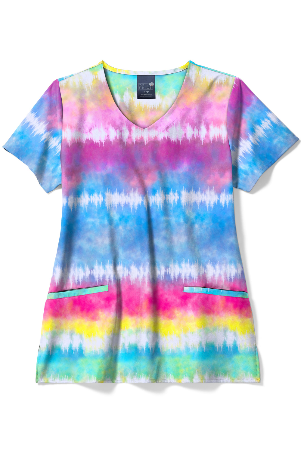 Casacca 18213 donna scollo a V Chasing Rainbows