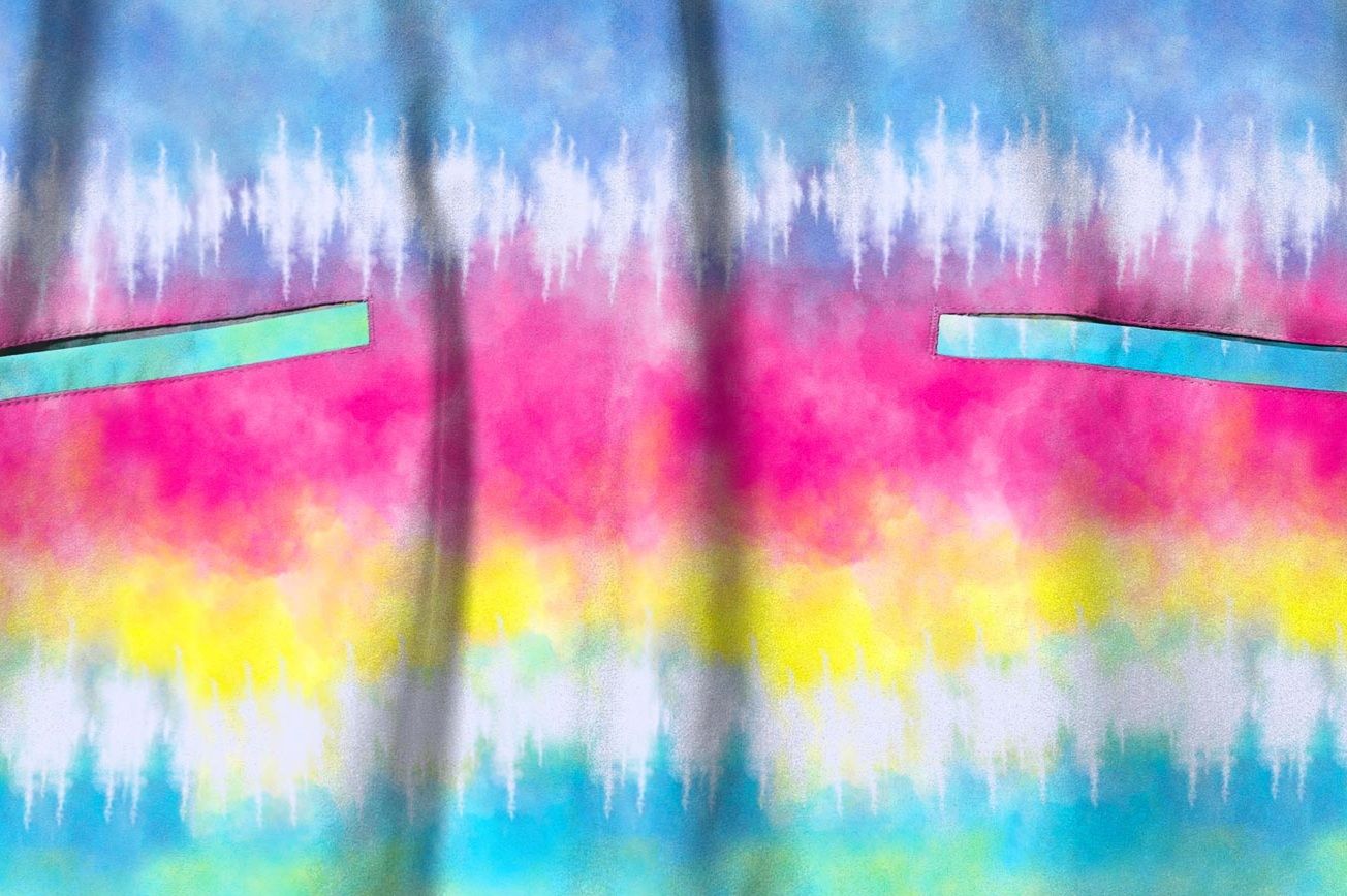 Casacca 18213 donna scollo a V Chasing Rainbows