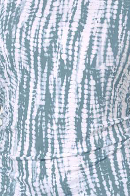 Maglia Setosa Shibori blue
