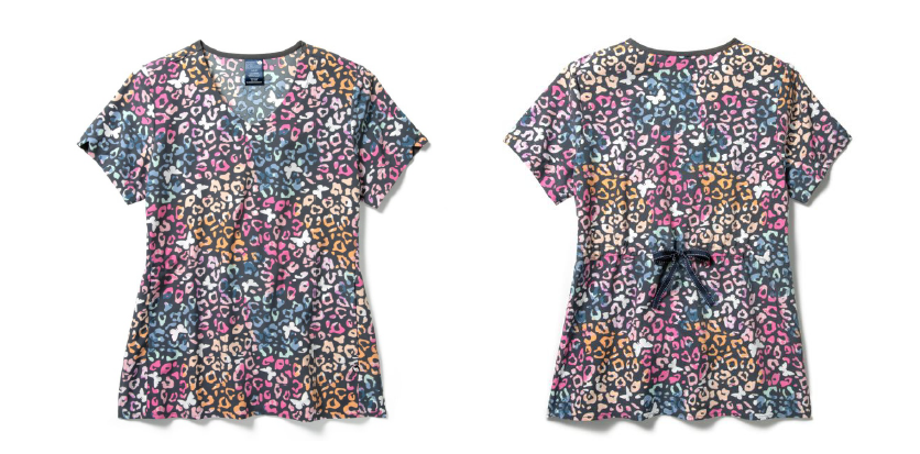 Casacca scollo a V con coulisse posteriore - CATTITUDE