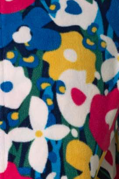 Micropile  - MODERN BLOOM FLEECE