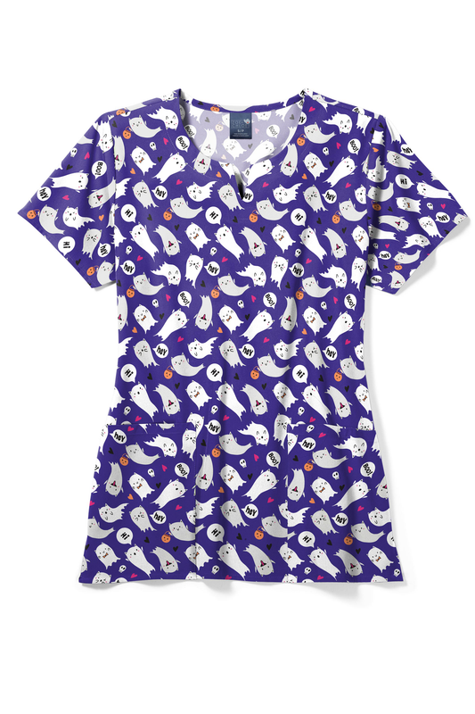 Casacca scollo arrotondato con piccola V - PURR-ANORMAL CATIVITY