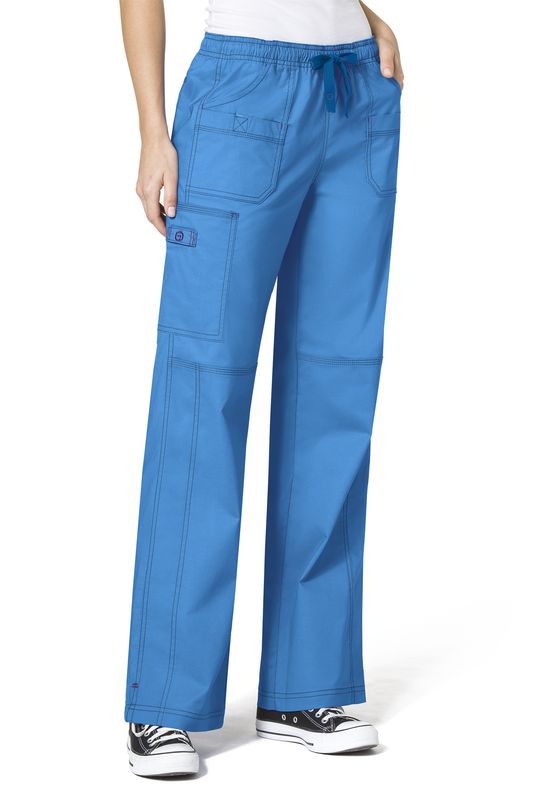 Pantalone donna 5108 cargo malibu blue