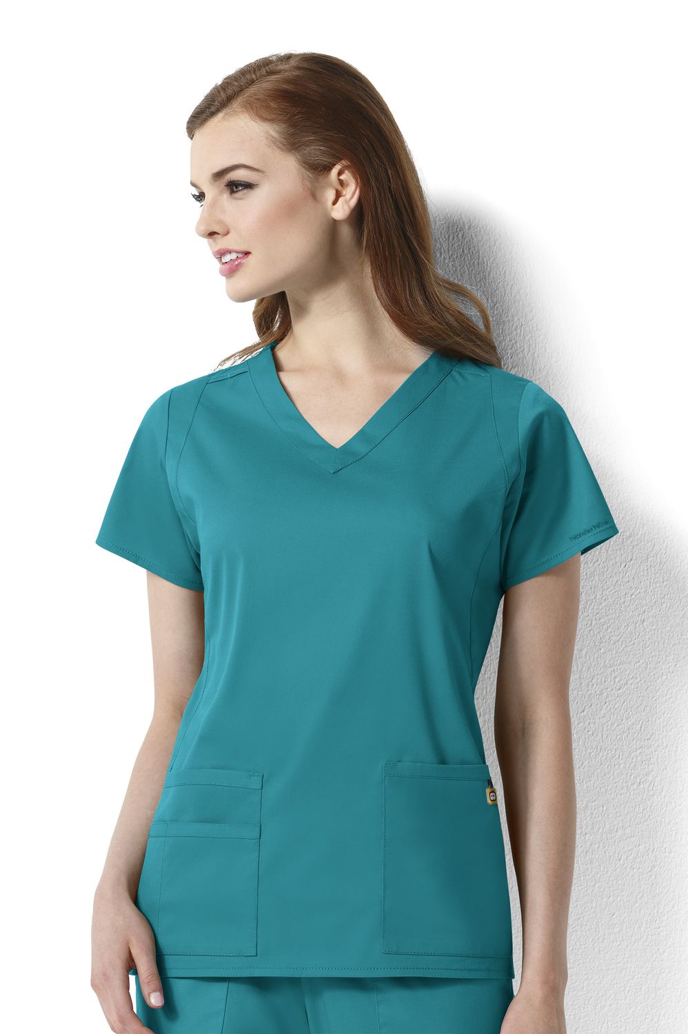 Casacca donna 6119 teal blue