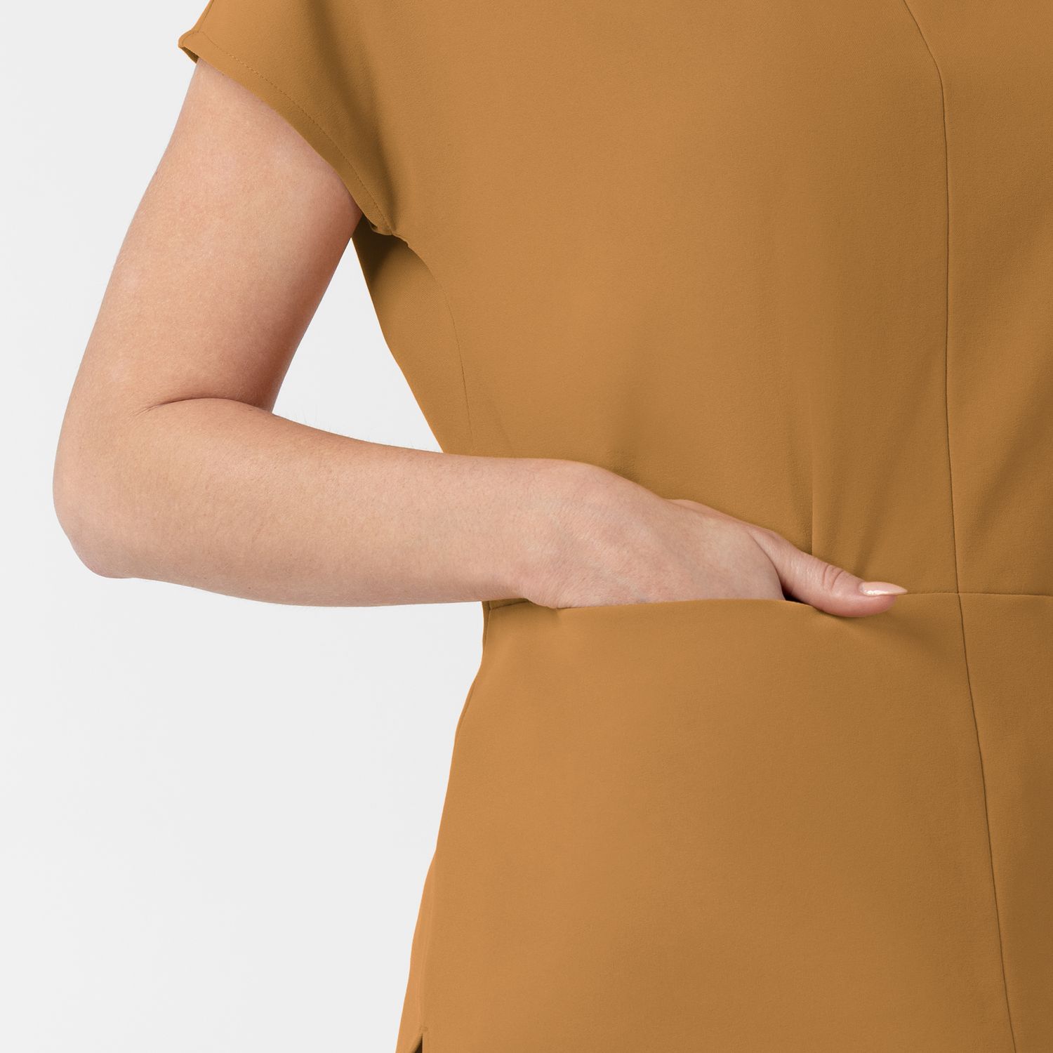 Casacca 6166 girocollo amber brown