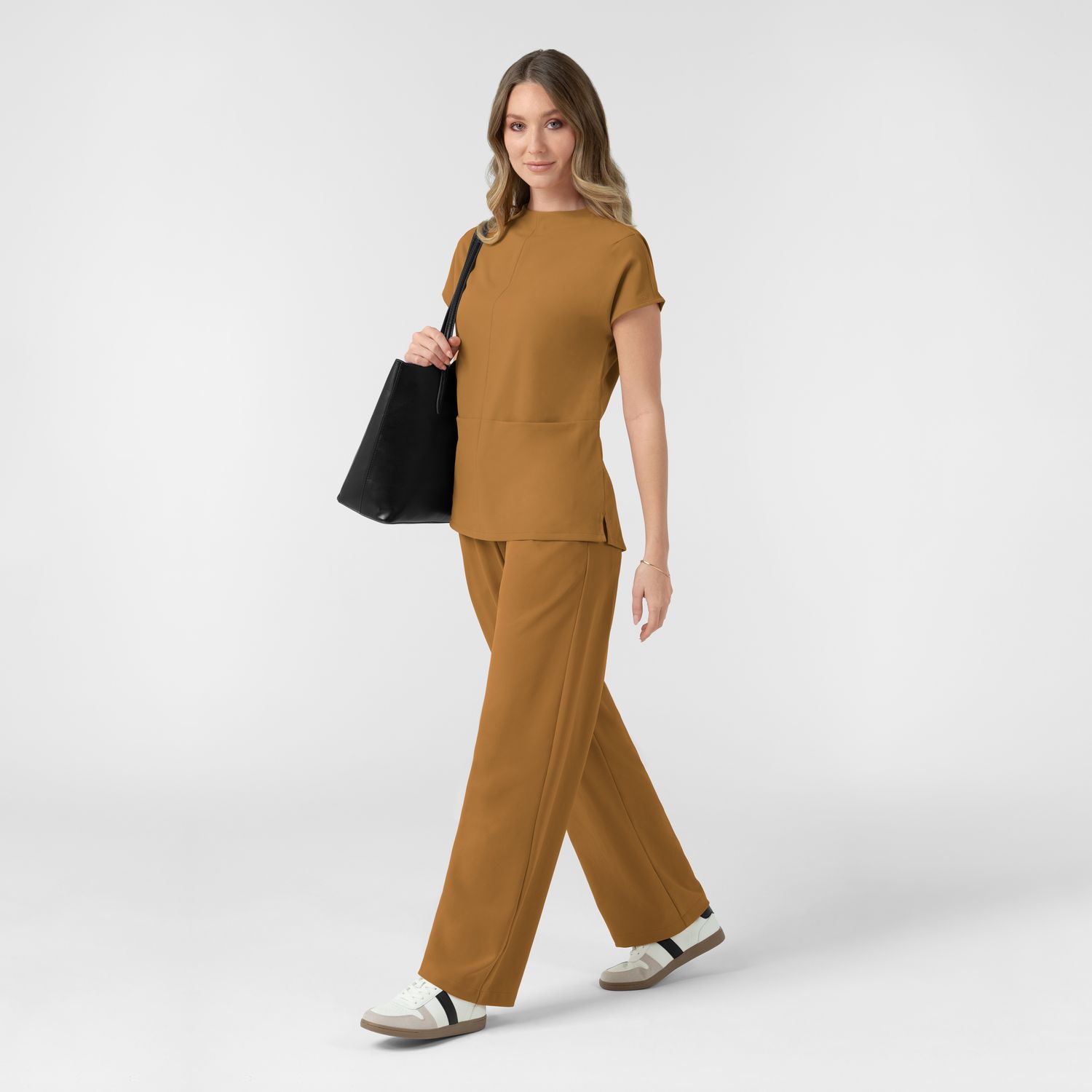 Casacca 6166 girocollo amber brown