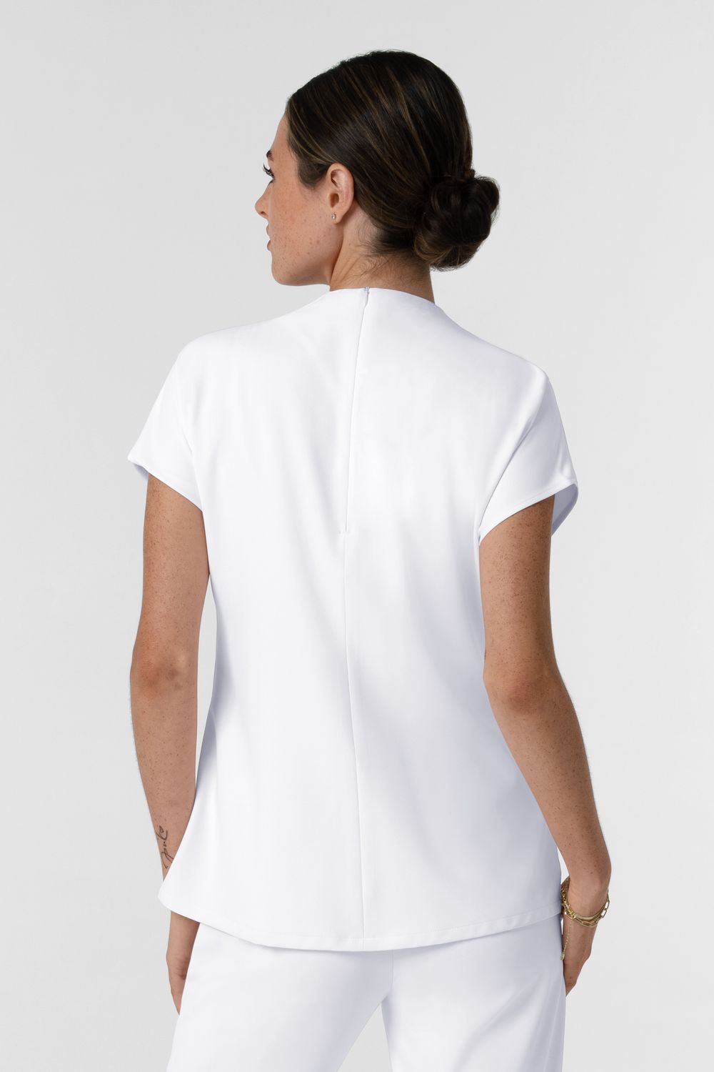 Casacca 6166 girocollo white