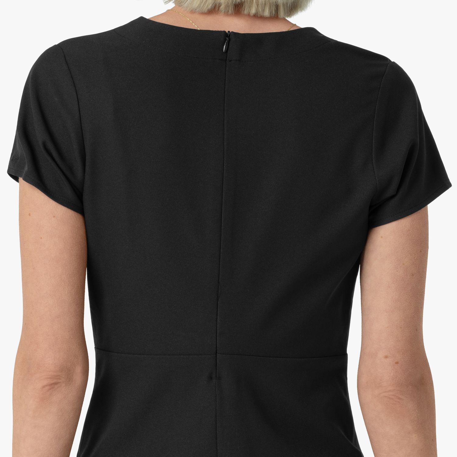 Casacca 6266 scollo a V black