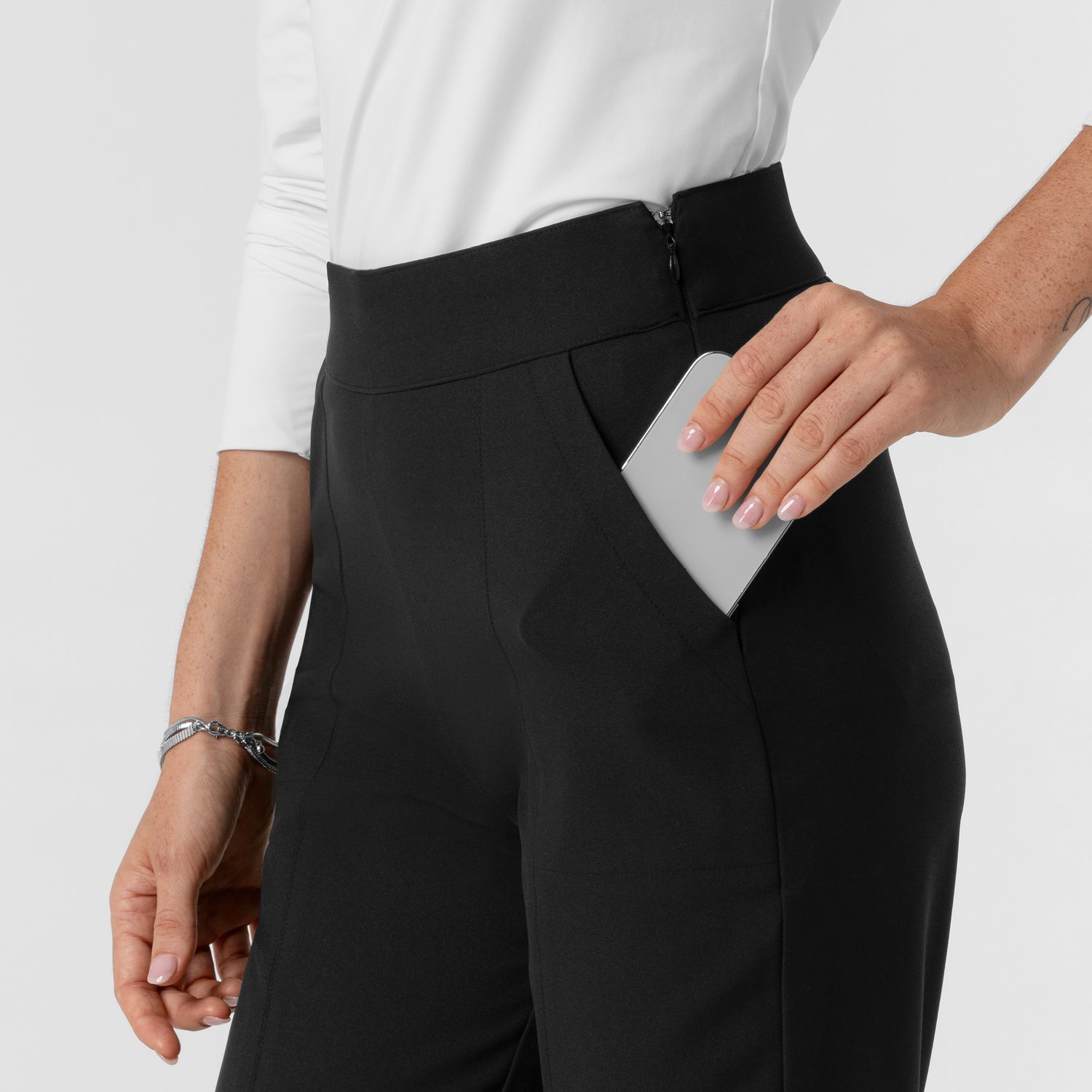 Pantalone donna 5166 affusolato black