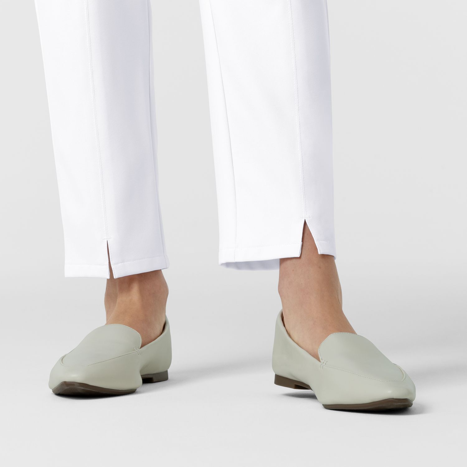 Pantalone donna 5166 affusolato white