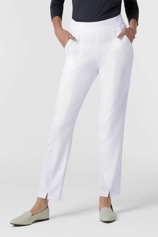 Pantalone donna 5166 affusolato white