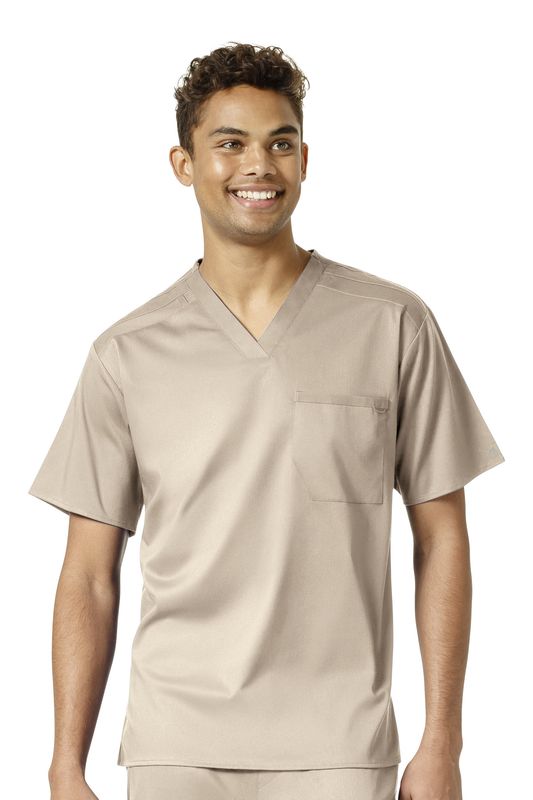 Casacca uomo 6619 scollo a V khaki
