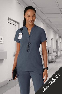 Navy Heather Look - Blu Navy jeansato