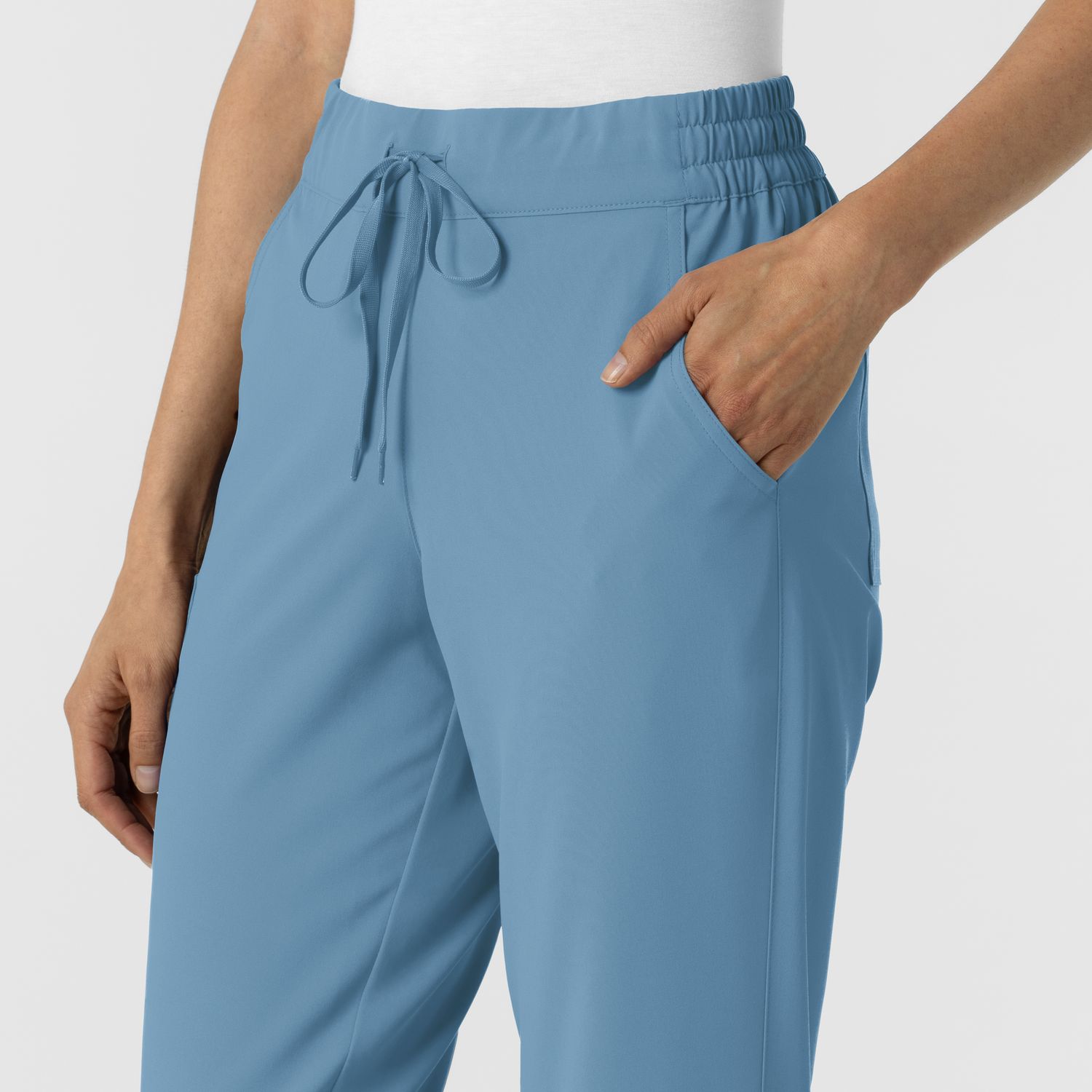 Pantalone donna 5934 cargo jogger pacific blue