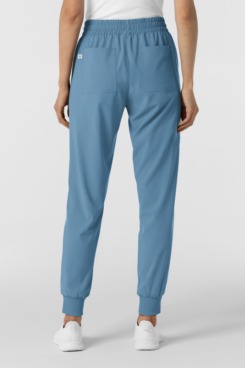 Pantalone donna 5934 cargo jogger pacific blue