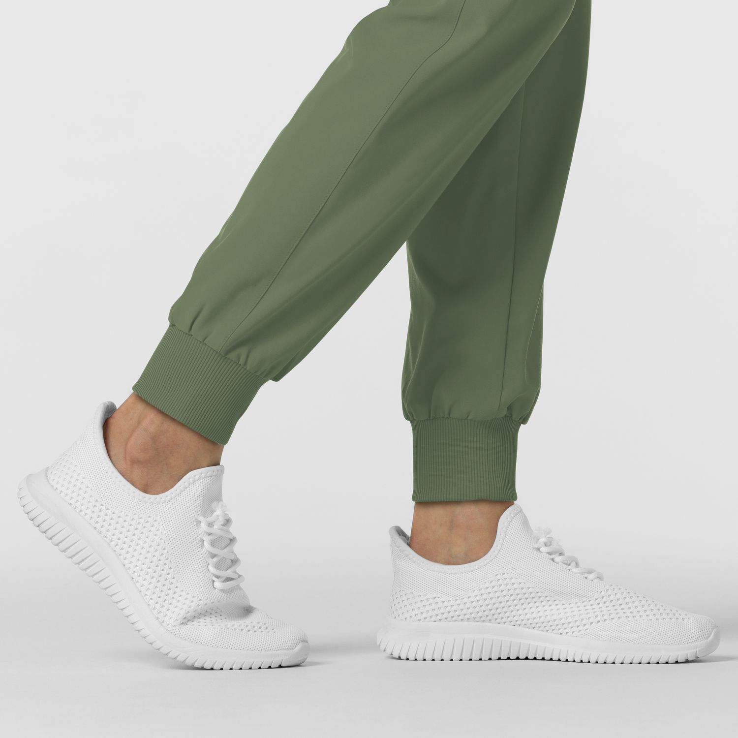 Pantalone donna 5934 cargo jogger olive