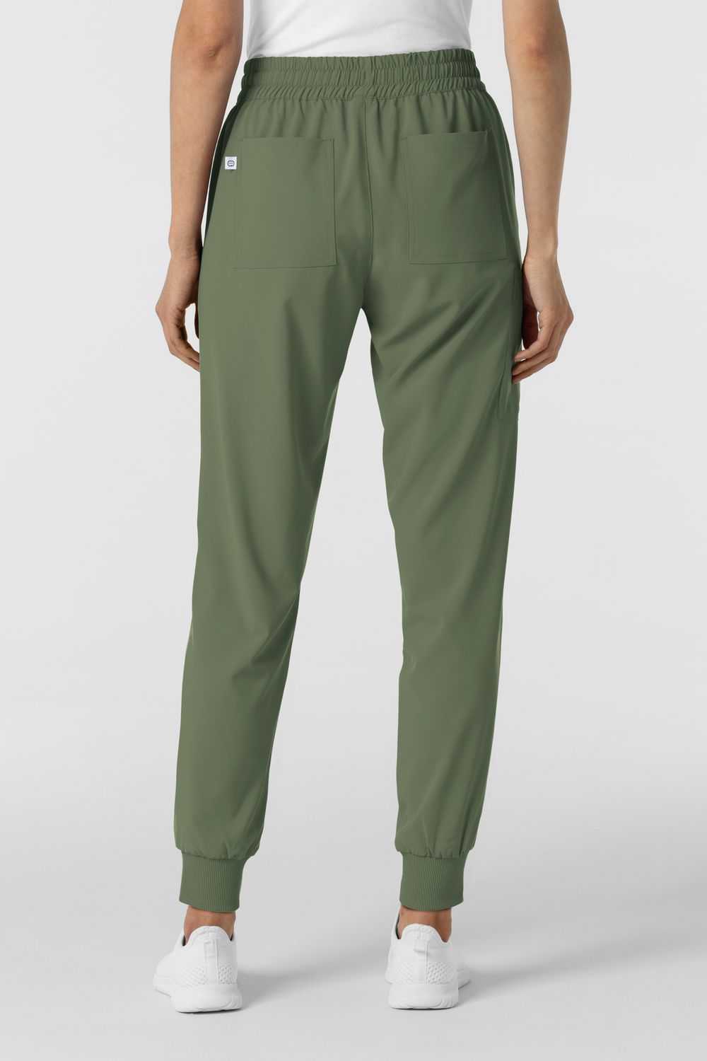 Pantalone donna 5934 cargo jogger olive