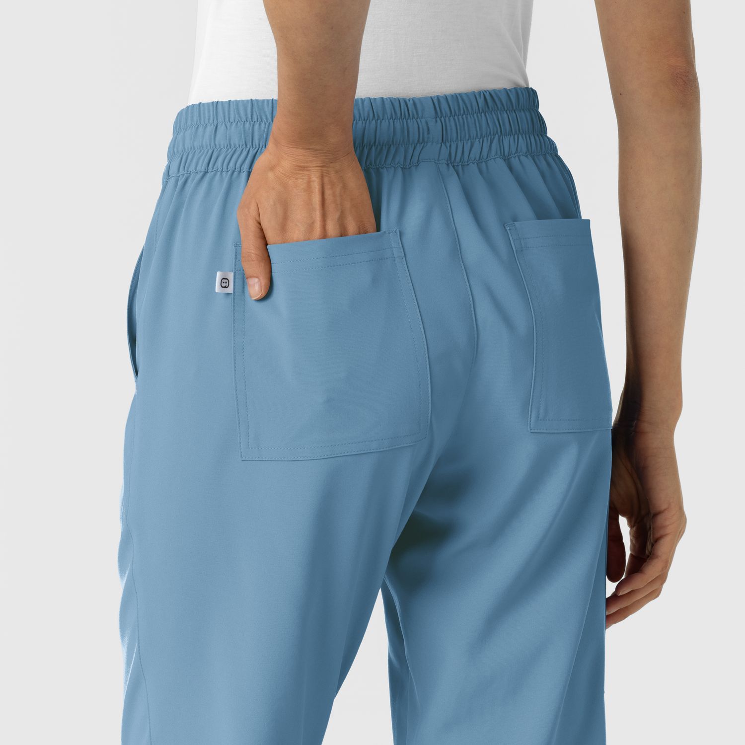 Pantalone donna 5934 cargo jogger pacific blue