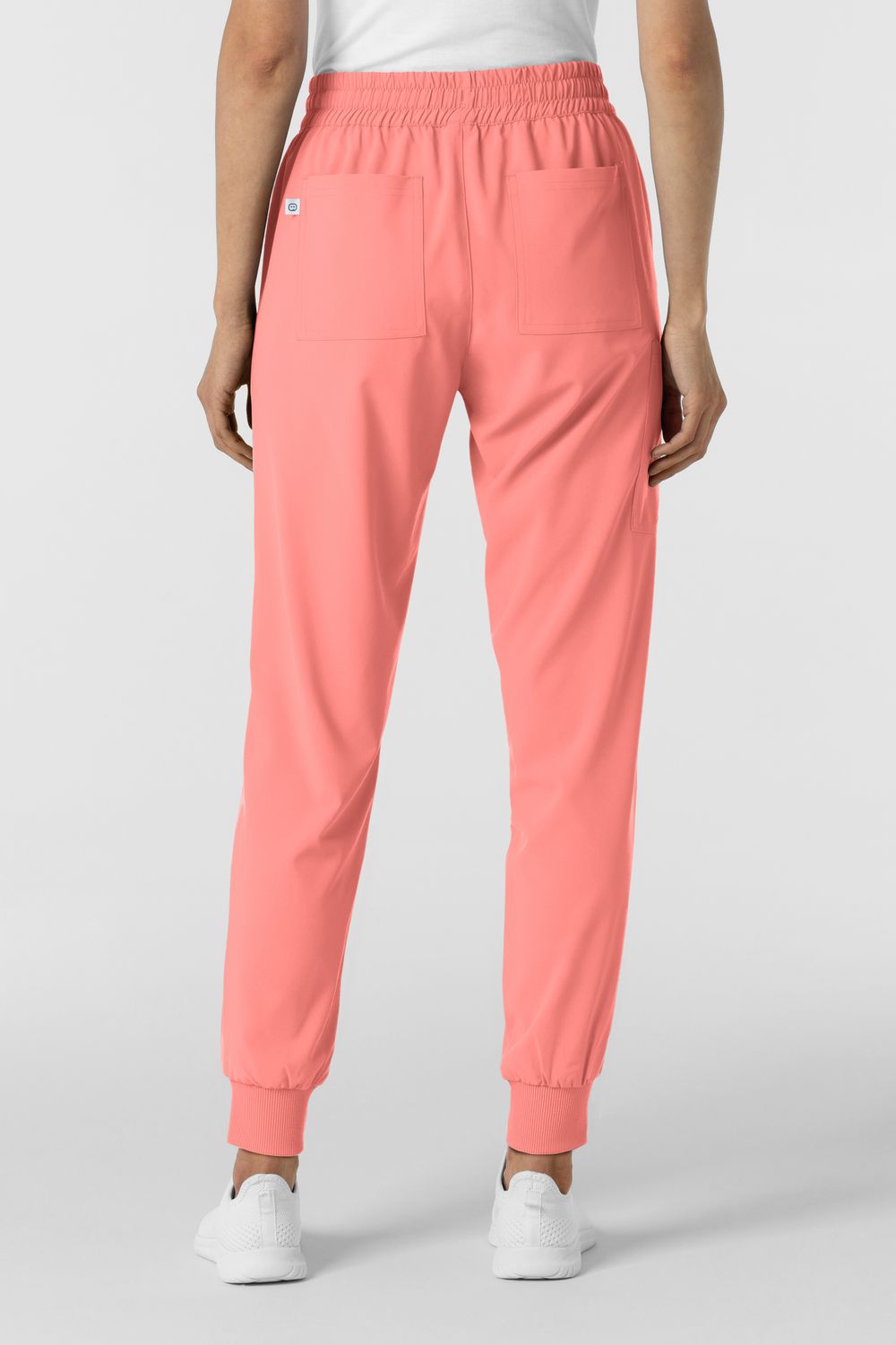 Pantalone donna 5934 cargo jogger paradise pink