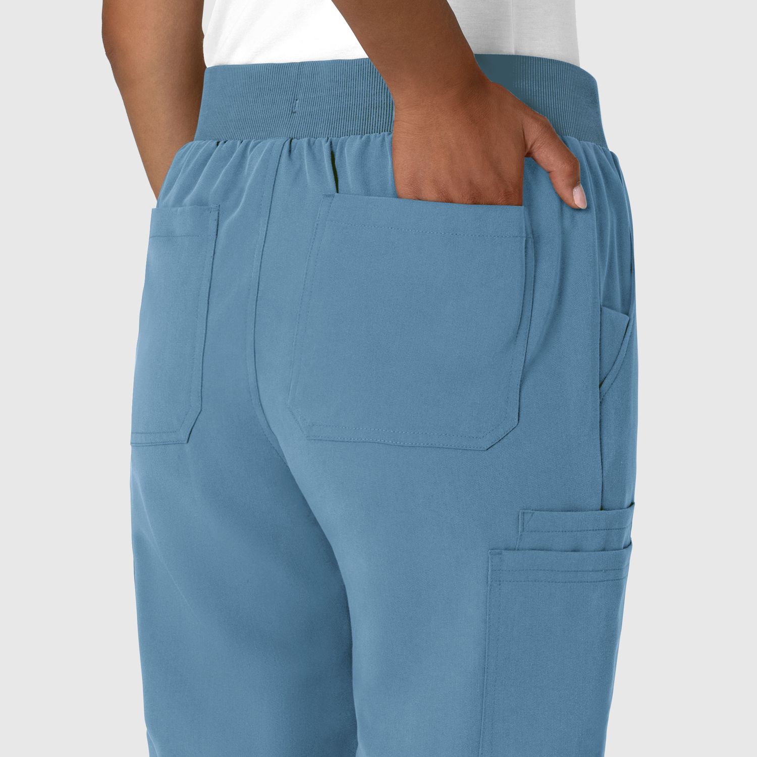 Pantalone donna 5132 jogger pacific blue