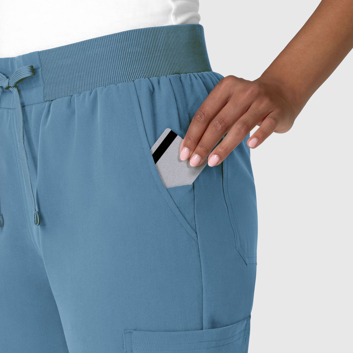 Pantalone donna 5132 jogger pacific blue
