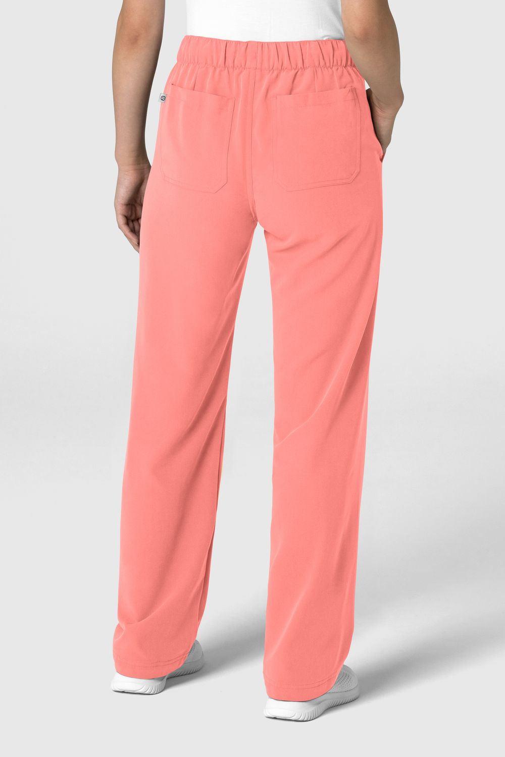 Pantalone donna 5232 con orlo allungato paradise pink