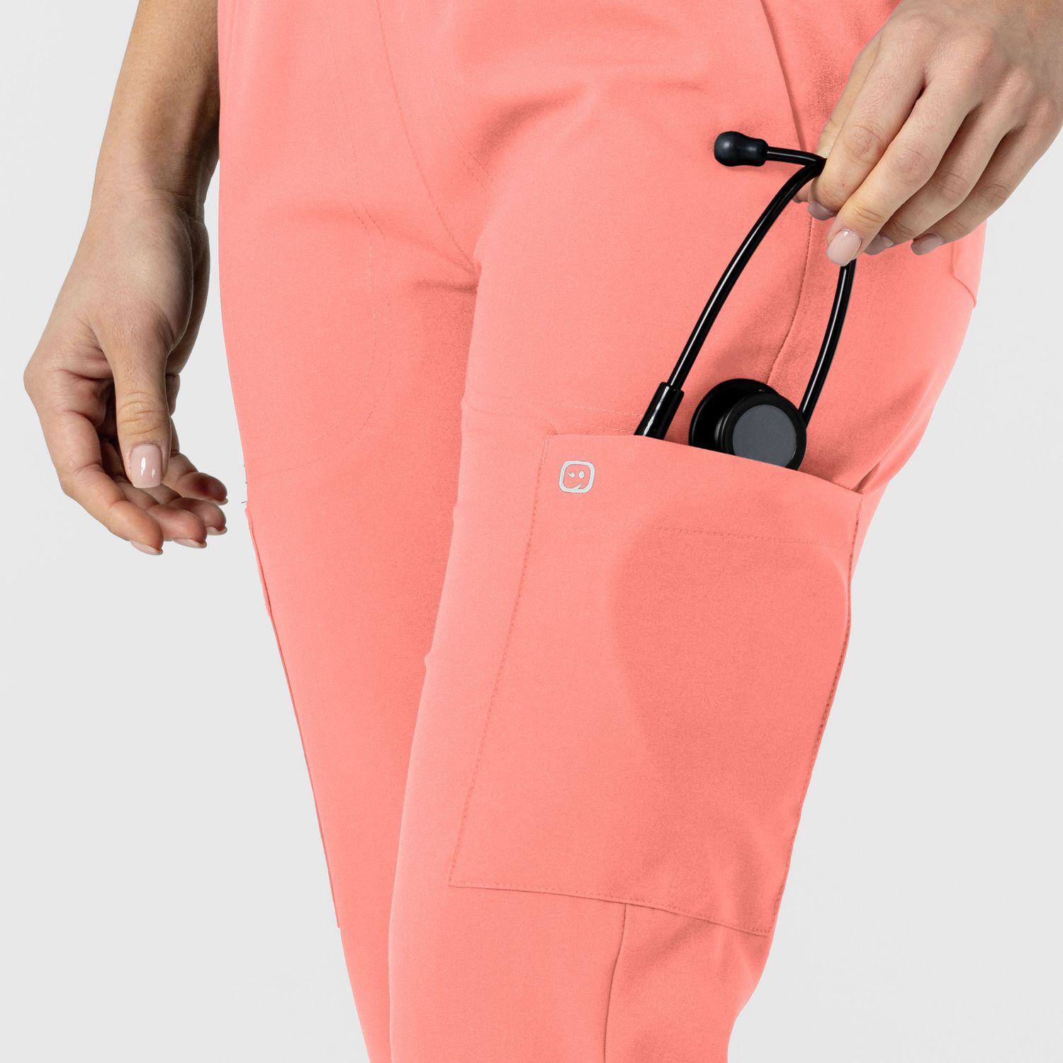 Pantalone donna 5045 sport 8 tasche paradise pink