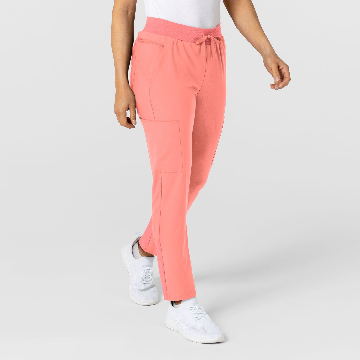 Pantalone donna 5045 sport 8 tasche paradise pink