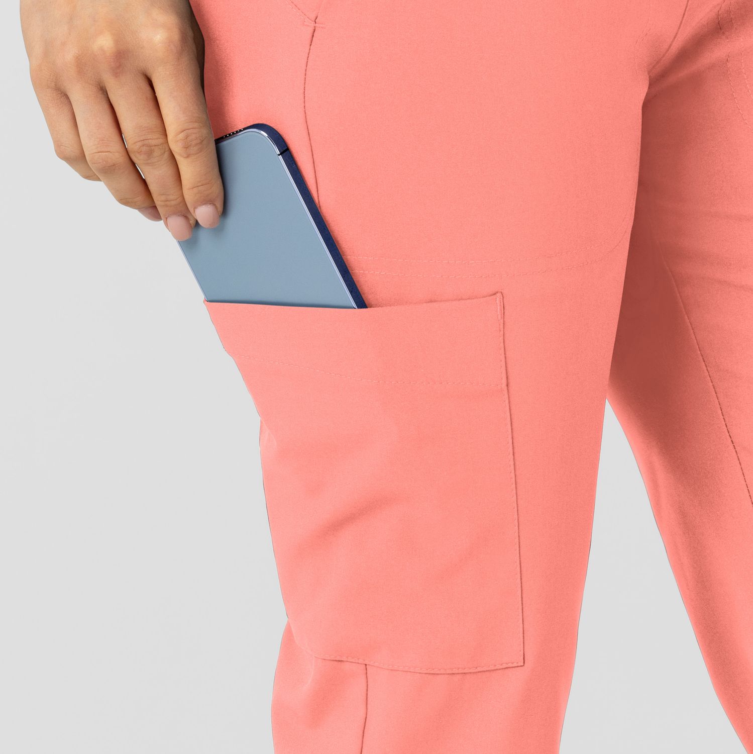 Pantalone donna 5045 sport 8 tasche paradise pink