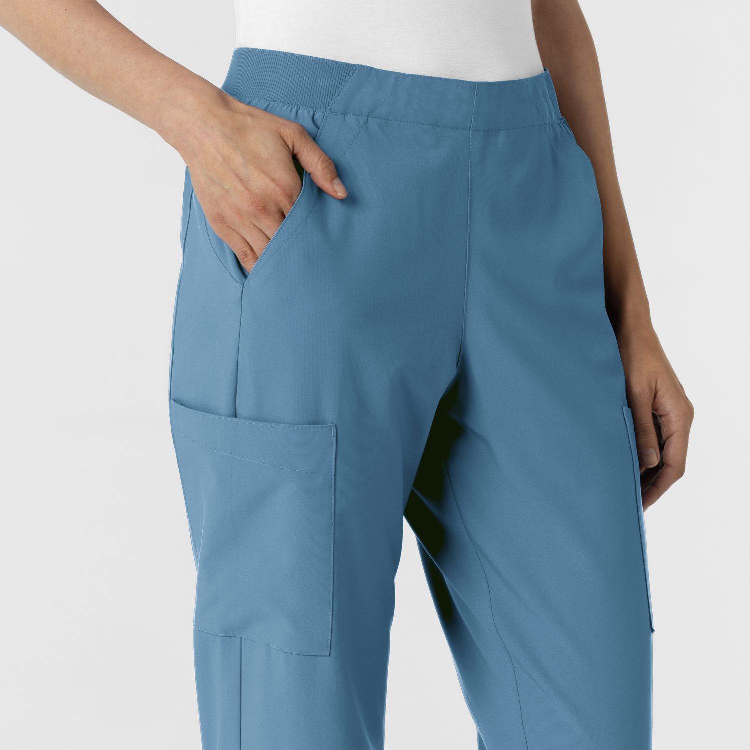 Pantalone donna 5145 cargo pacific blue