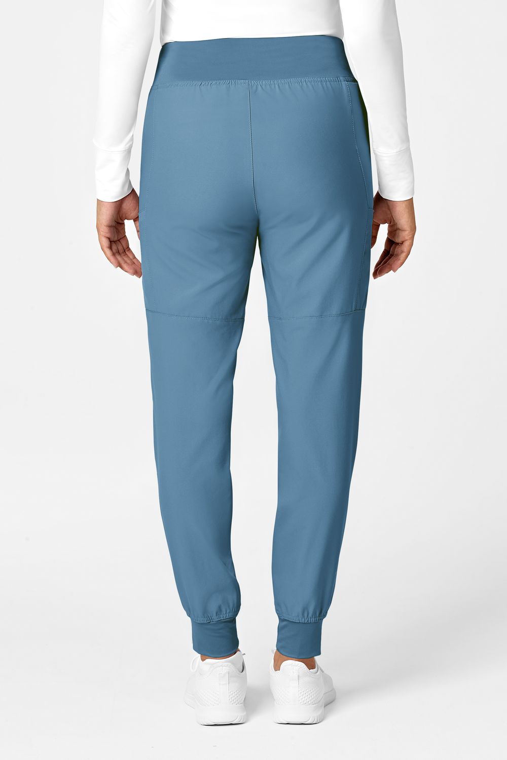 Pantalone donna 5555 cargo jogger pacific blue
