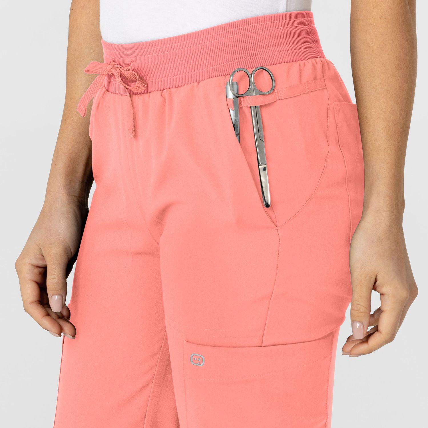 Pantalone donna 5045 sport 8 tasche paradise pink