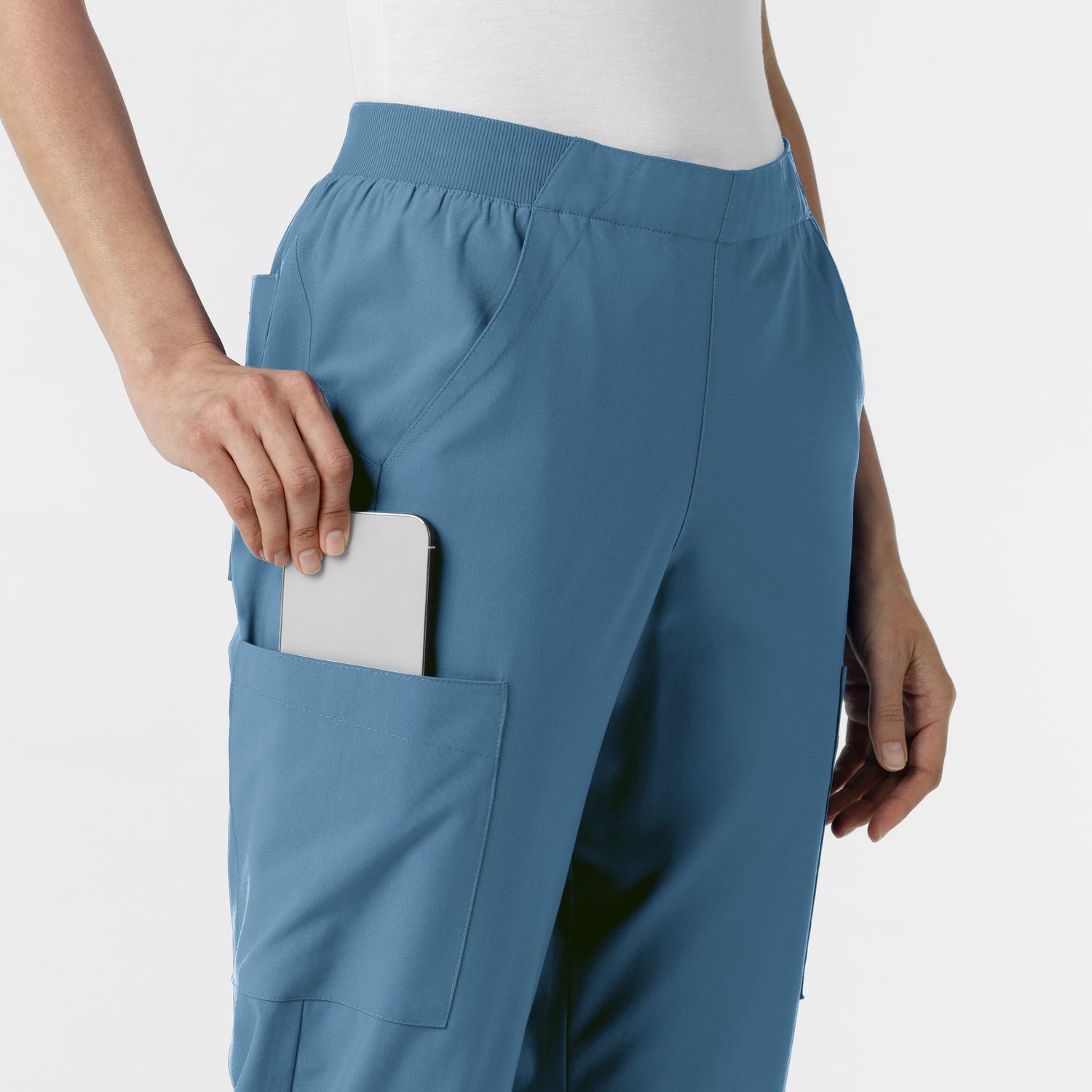Pantalone donna 5145 cargo pacific blue