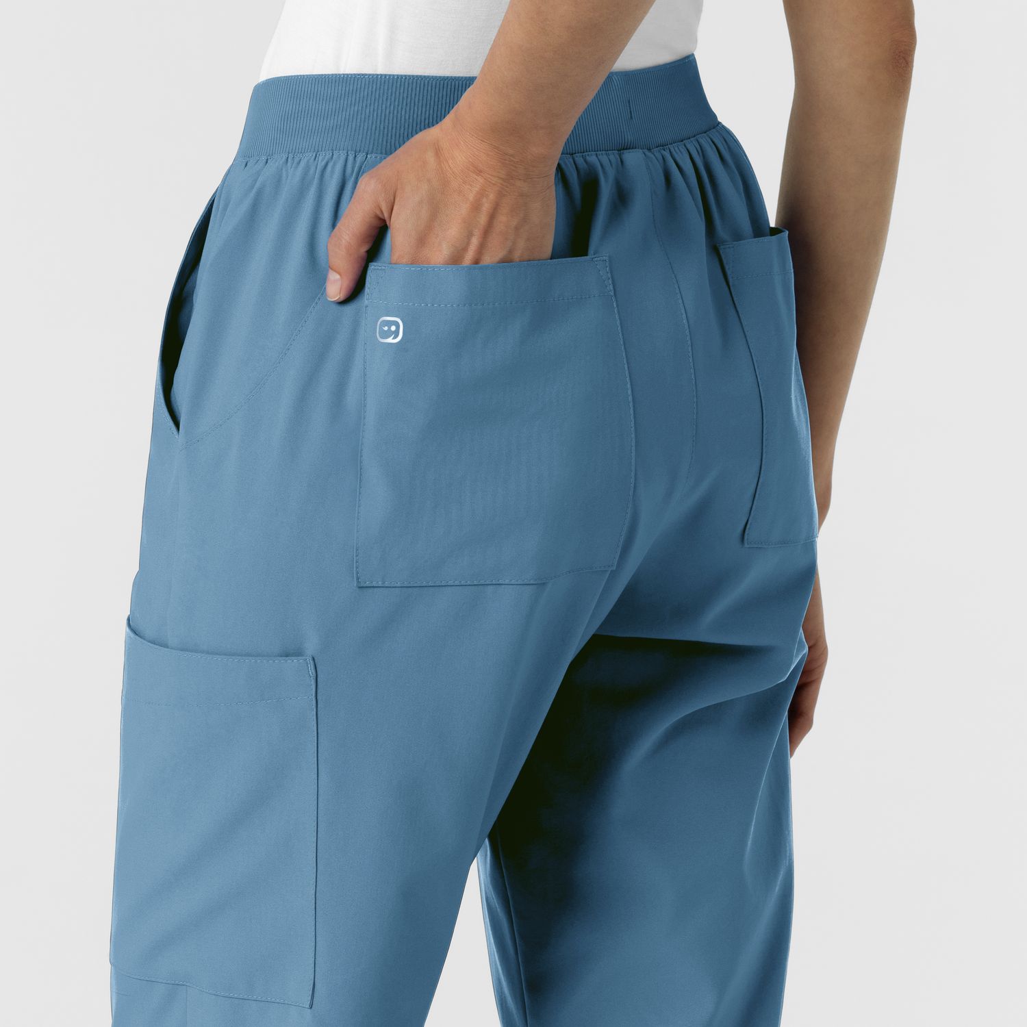 Pantalone donna 5145 cargo pacific blue