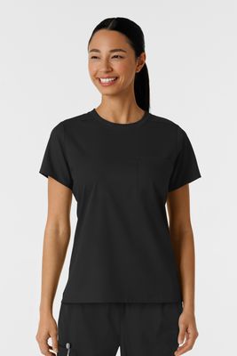 Casacca donna 6451 girocollo black