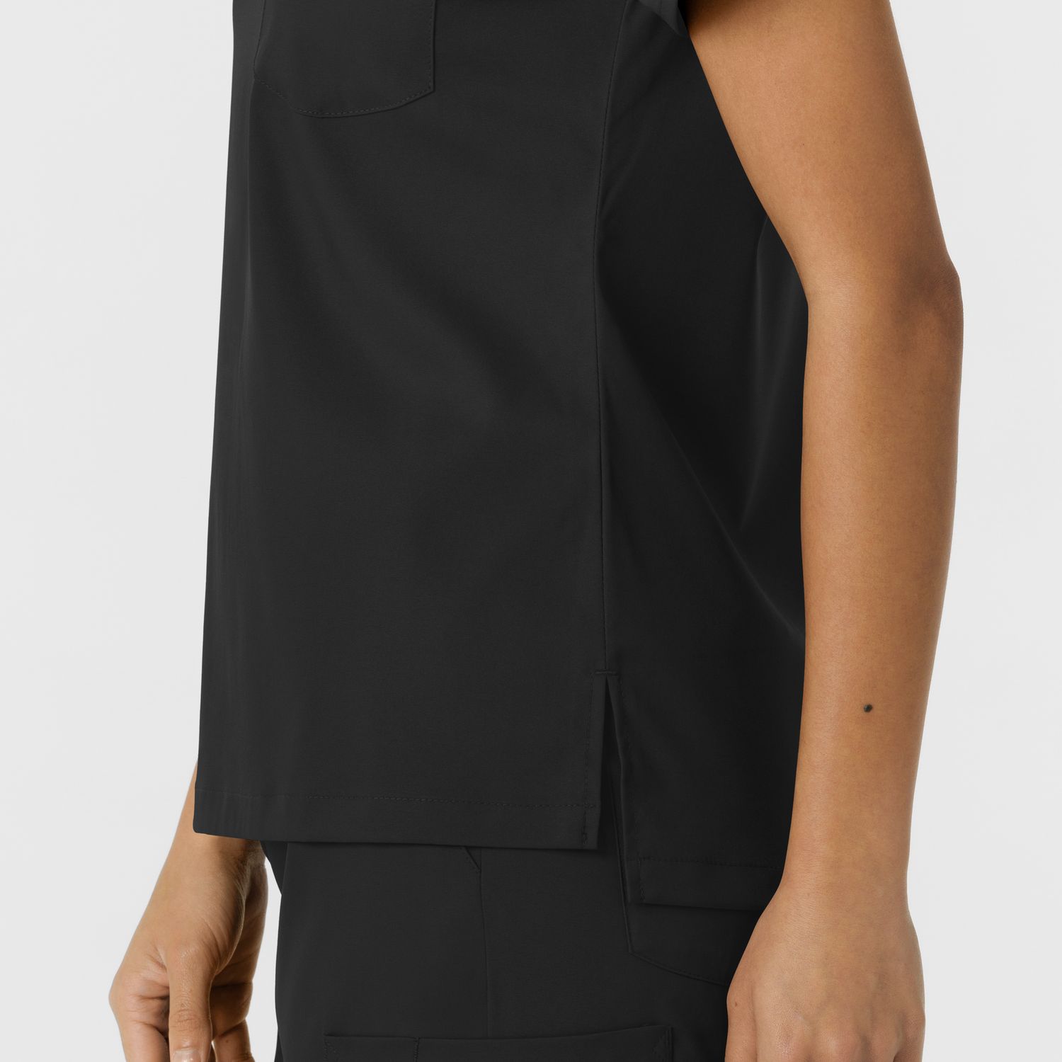 Casacca donna 6451 girocollo black