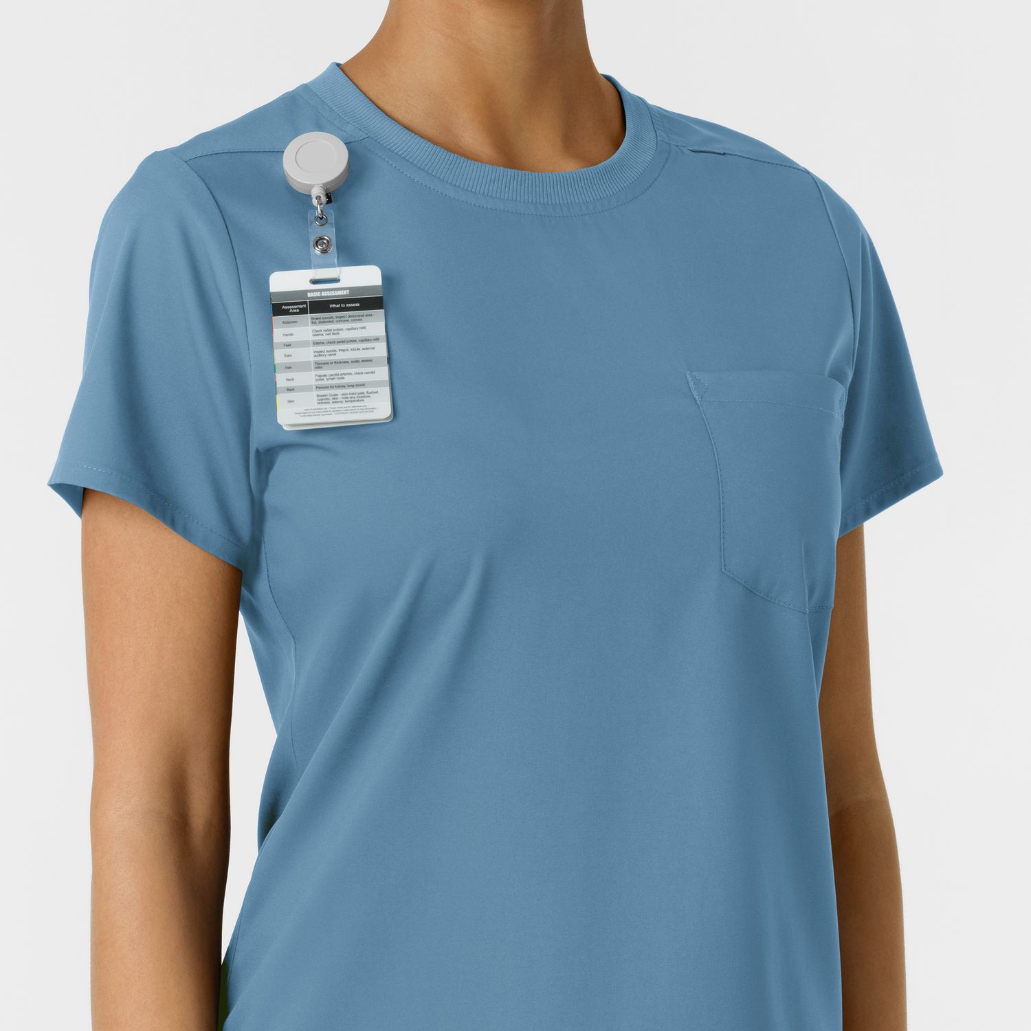 Casacca donna 6451 girocollo pacific blue