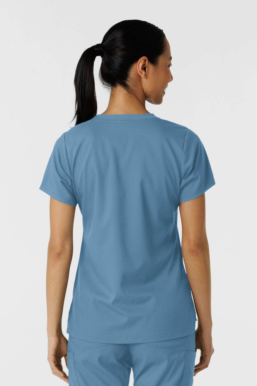 Casacca donna 6451 girocollo pacific blue