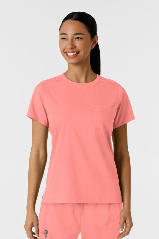 Casacca donna 6451 girocollo paradise pink