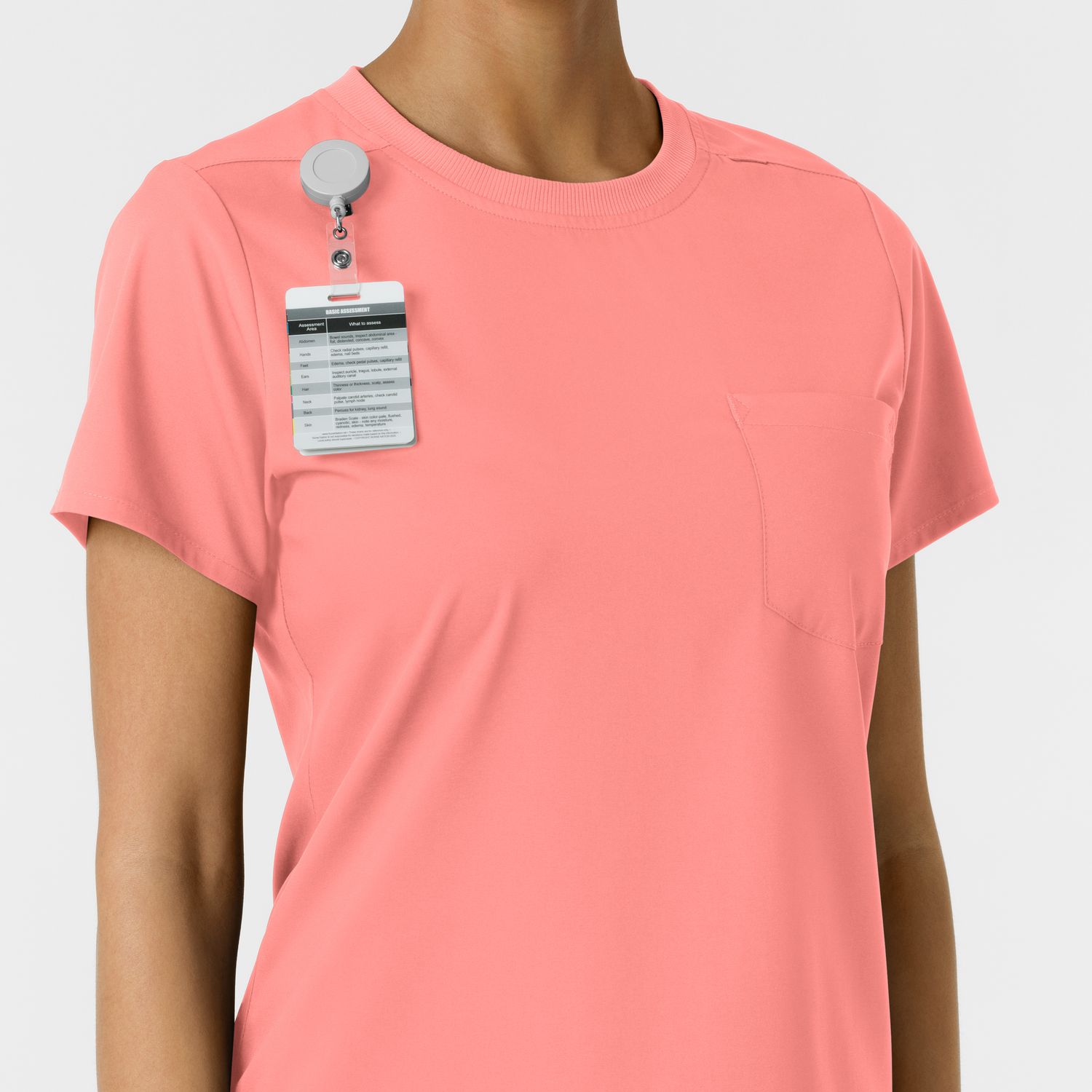 Casacca donna 6451 girocollo paradise pink