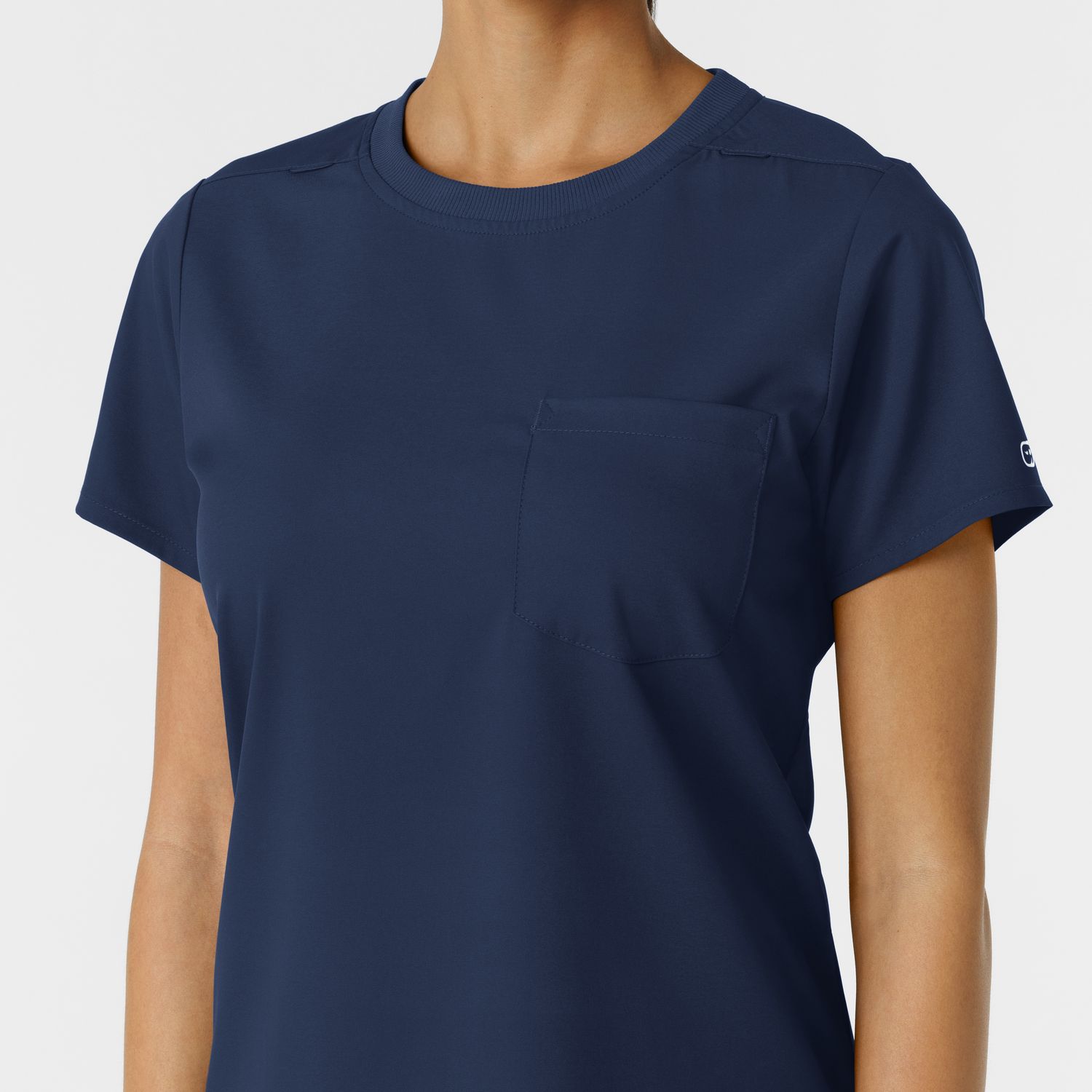 Casacca donna 6451 girocollo navy blue
