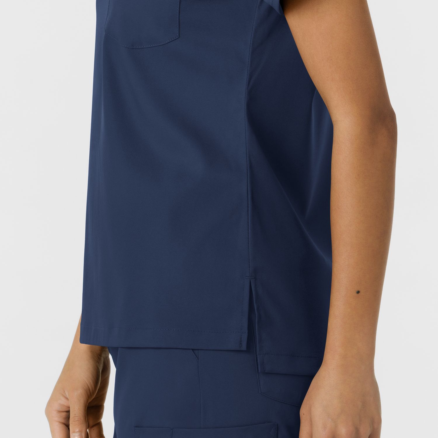 Casacca donna 6451 girocollo navy blue