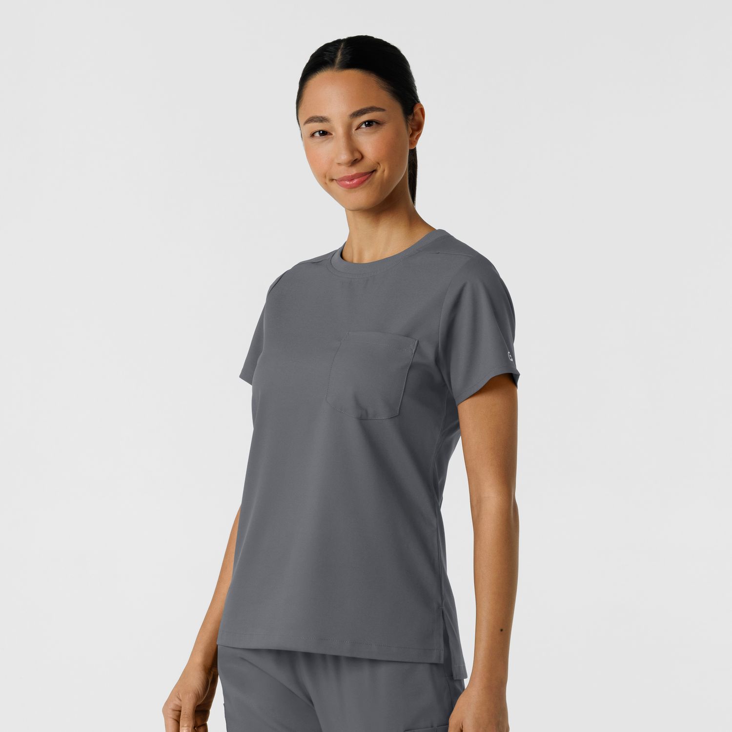 Casacca donna 6451 girocollo pewter
