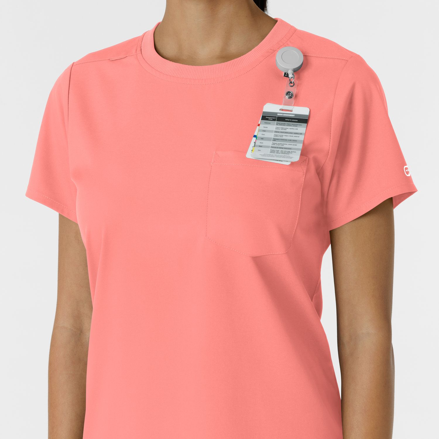 Casacca donna 6451 girocollo paradise pink