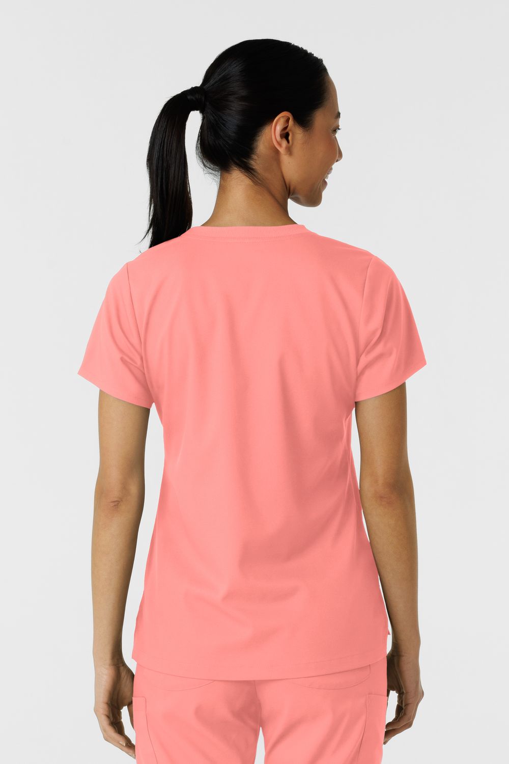 Casacca donna 6451 girocollo paradise pink