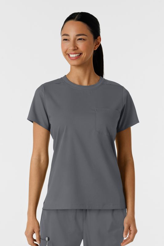 Casacca donna 6451 girocollo pewter