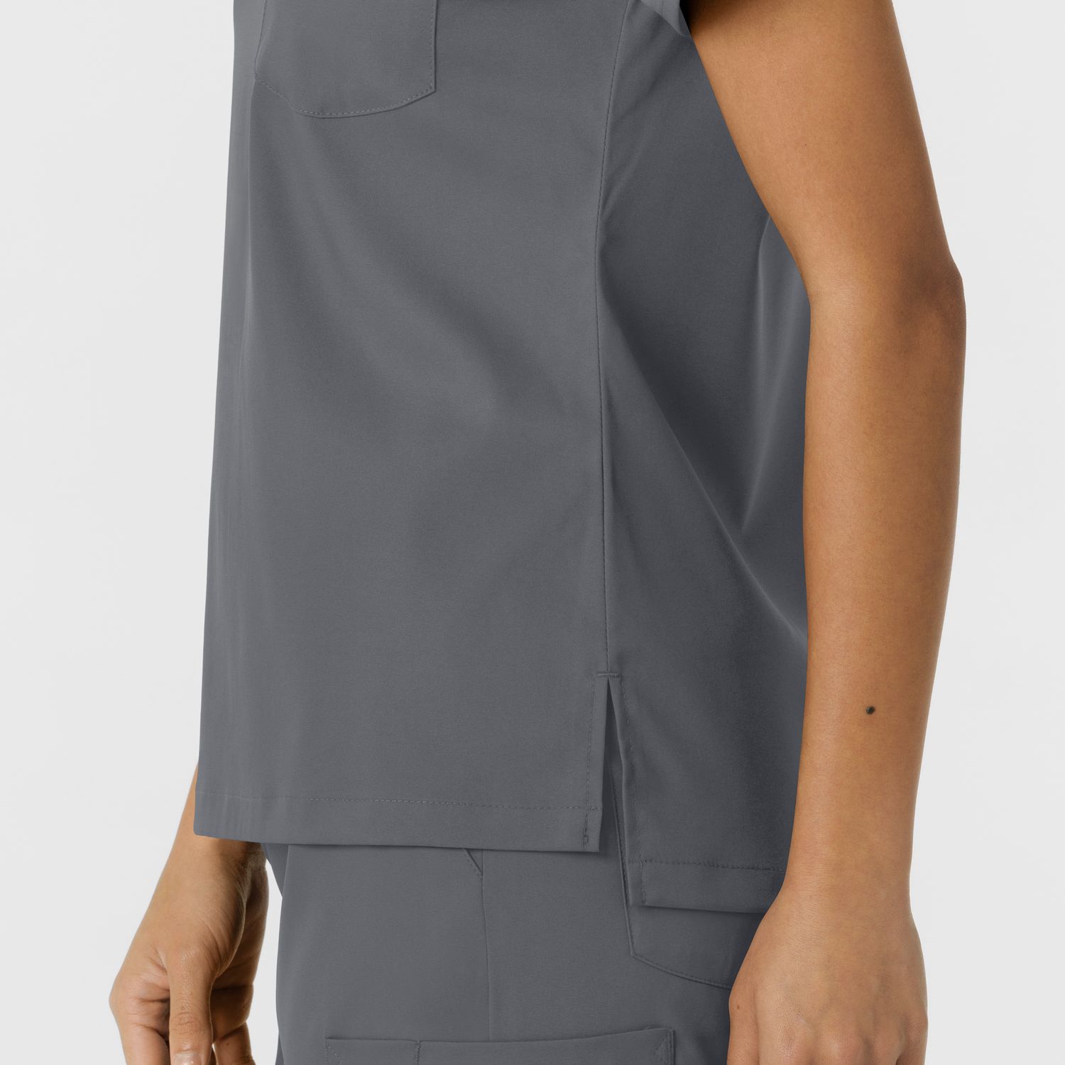 Casacca donna 6451 girocollo pewter