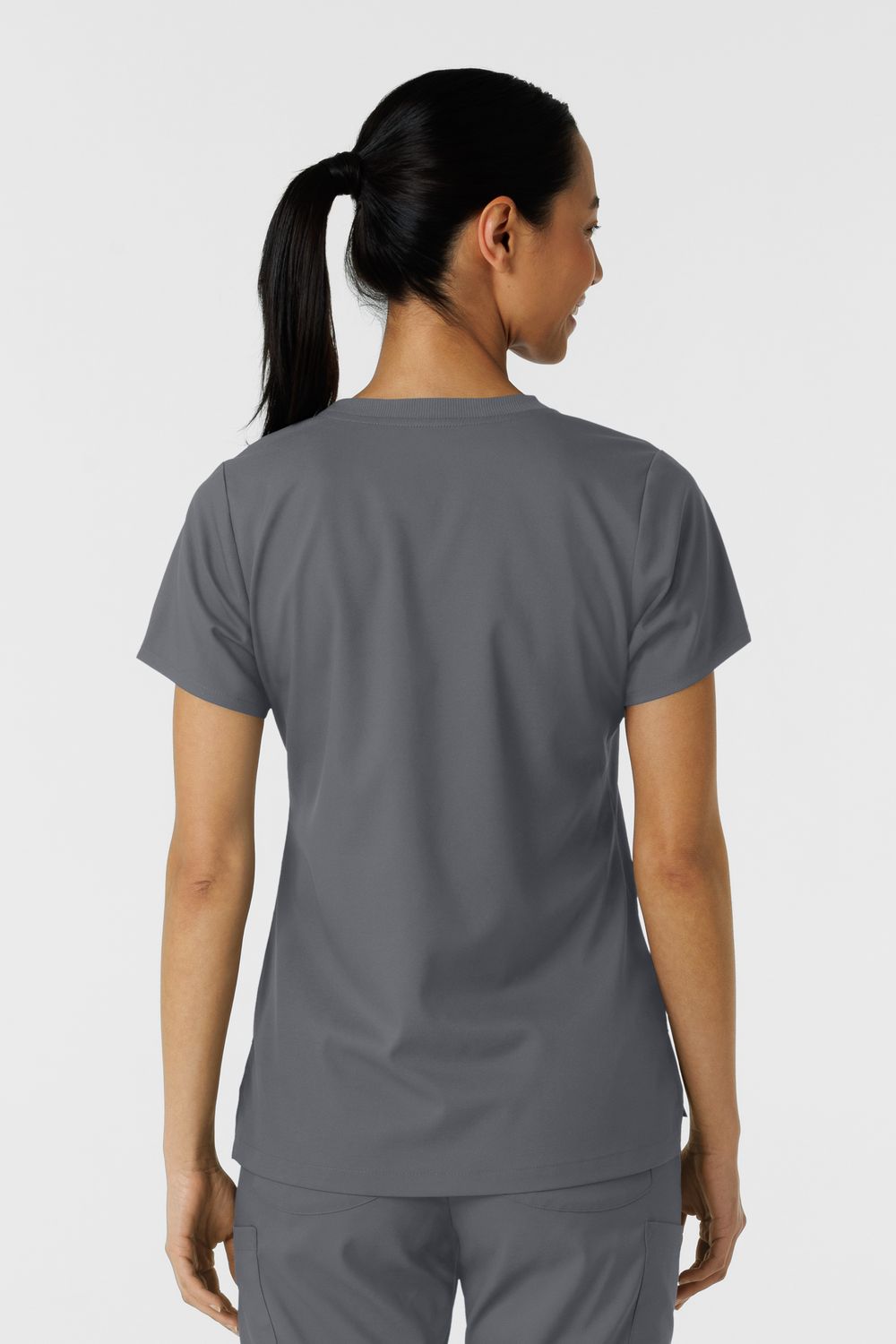 Casacca donna 6451 girocollo pewter