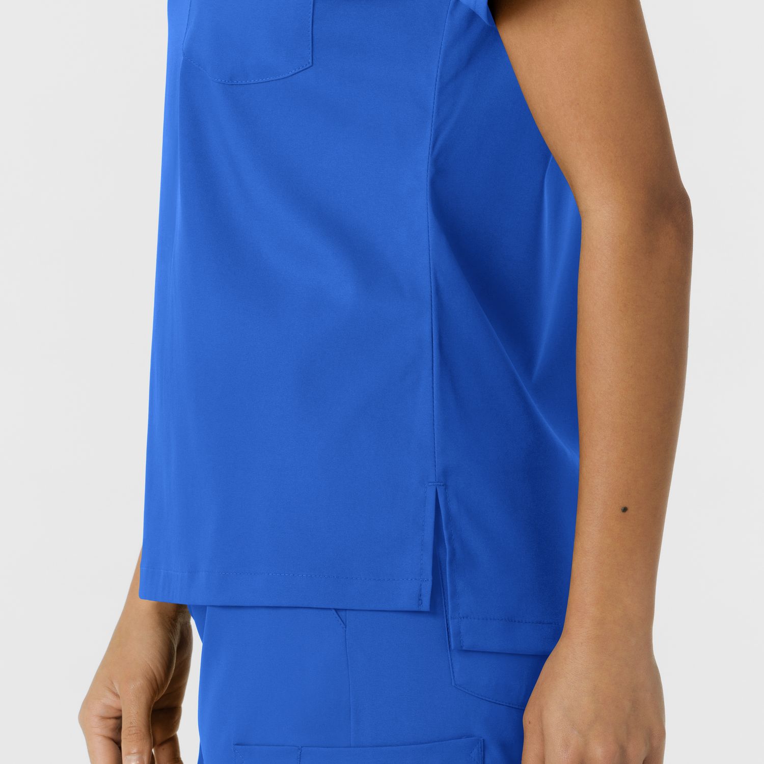 Casacca donna 6451 girocollo royal blue