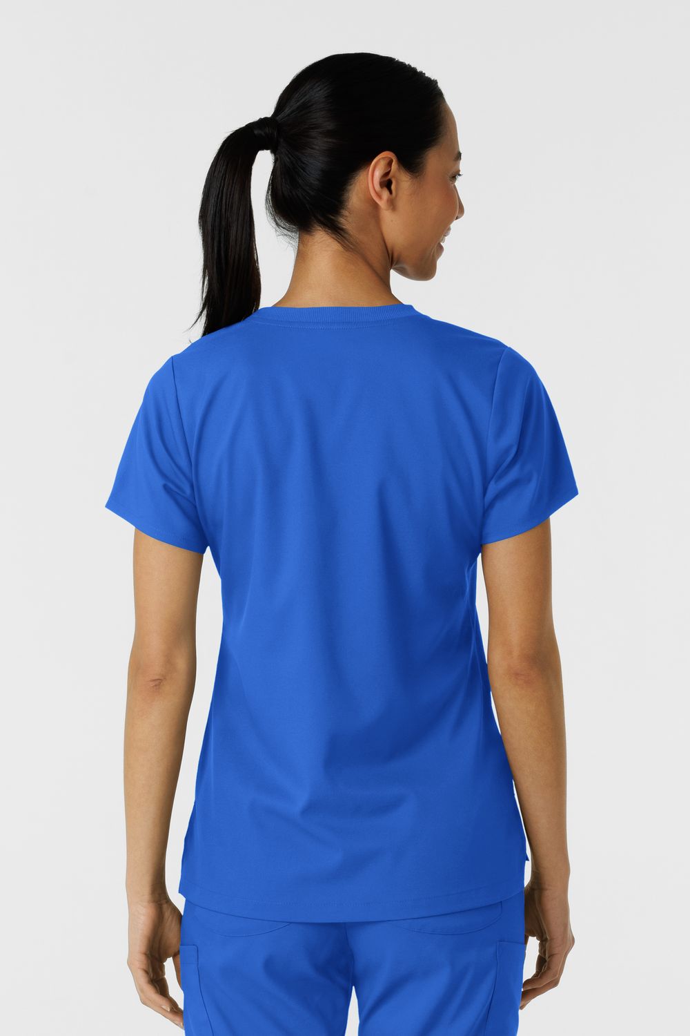 Casacca donna 6451 girocollo royal blue